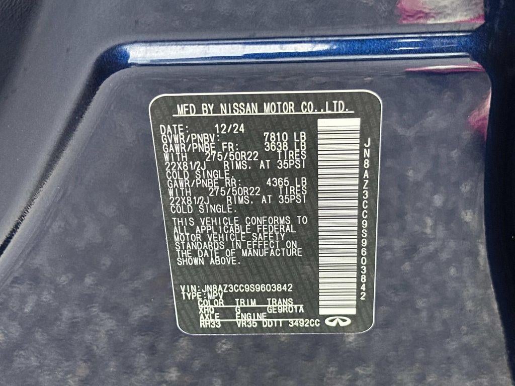 2025 INFINITI QX80 AUTOGRAPH