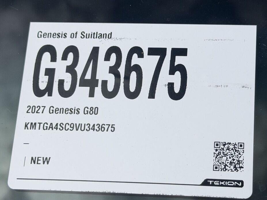 2027 Genesis G80 2.5T