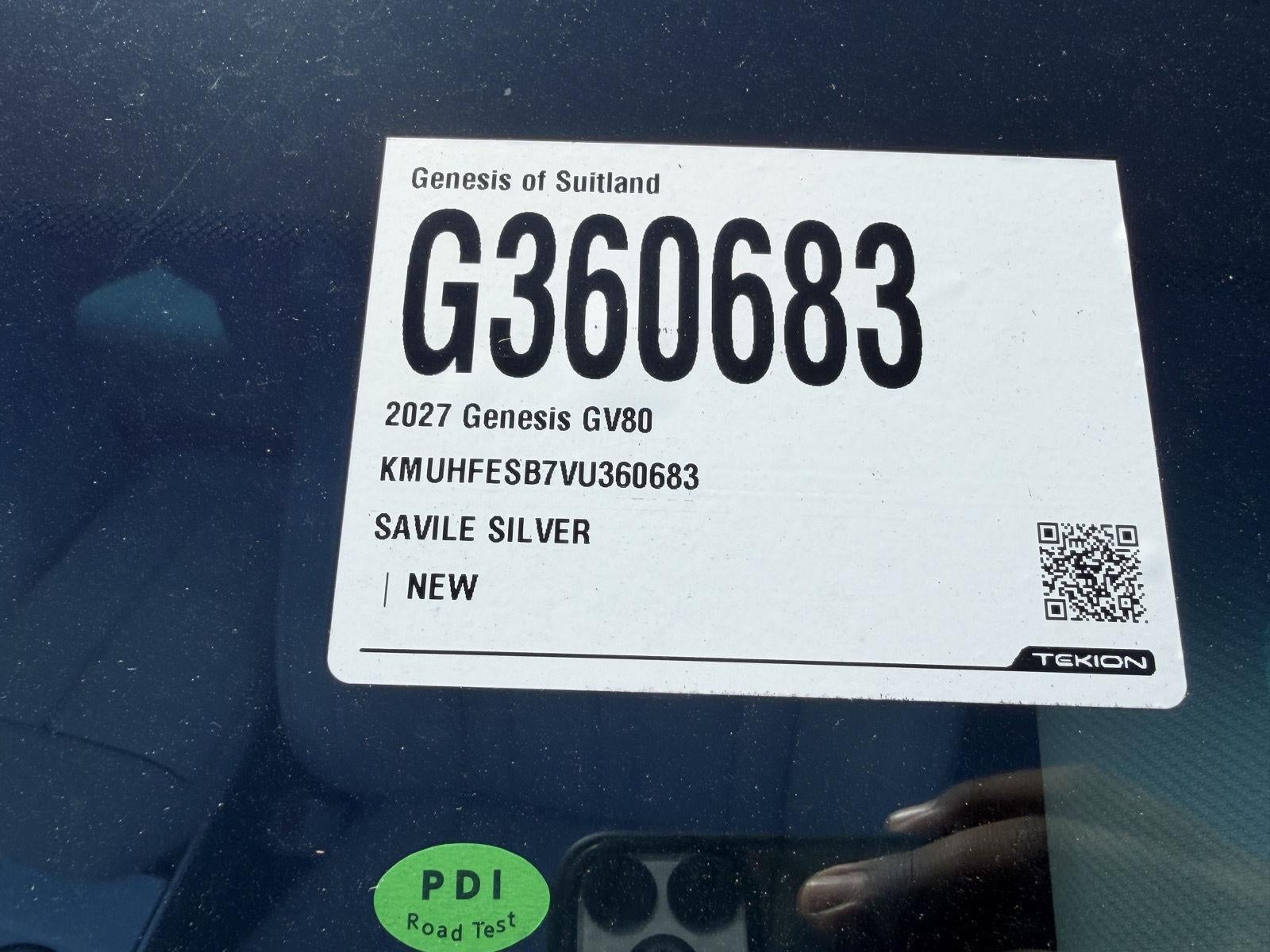 2027 Genesis GV80 2.5T