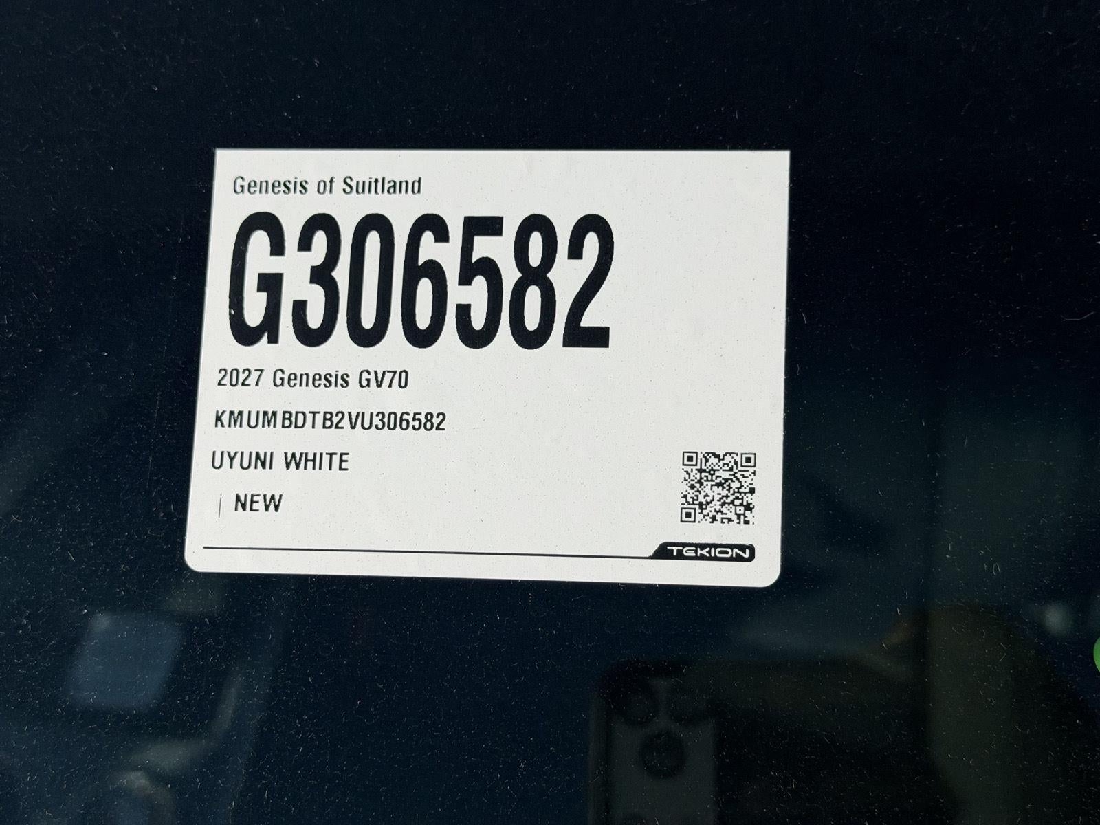 2027 Genesis GV70 2.5T Select