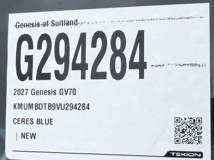 2027 Genesis GV70 2.5T Select