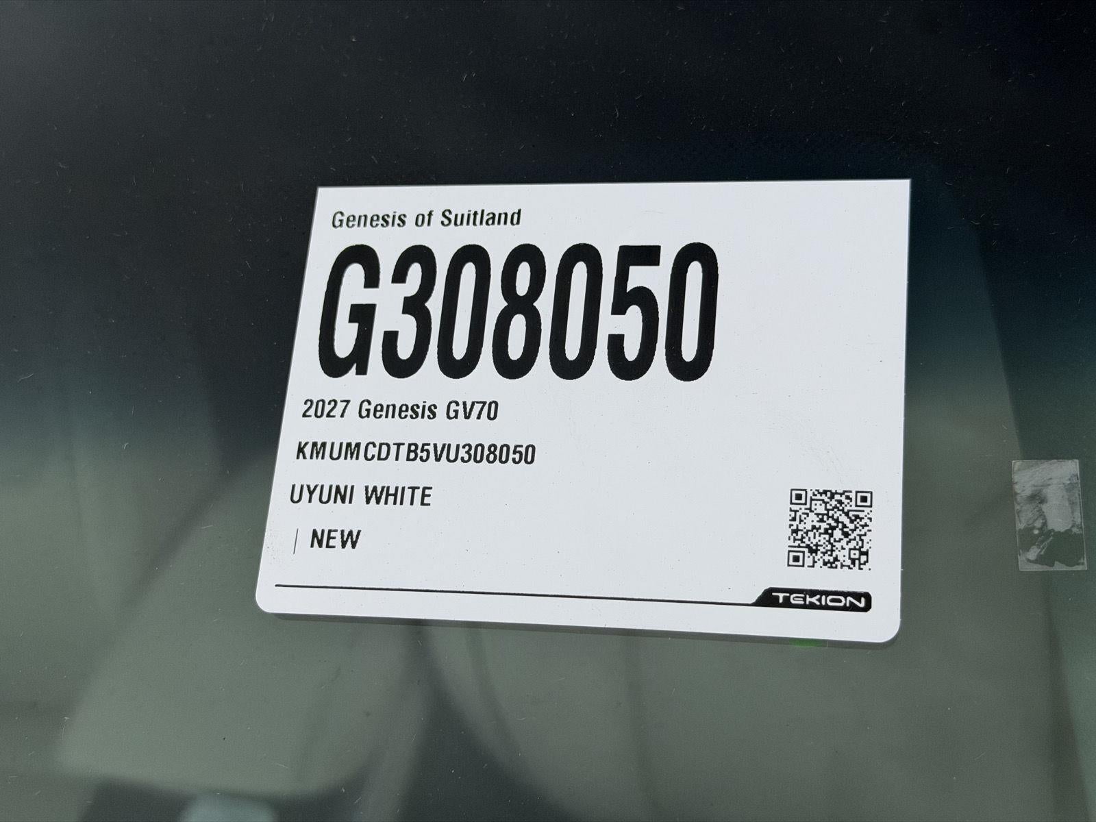 2027 Genesis GV70 2.5T Advanced