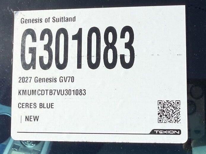2027 Genesis GV70 2.5T Advanced