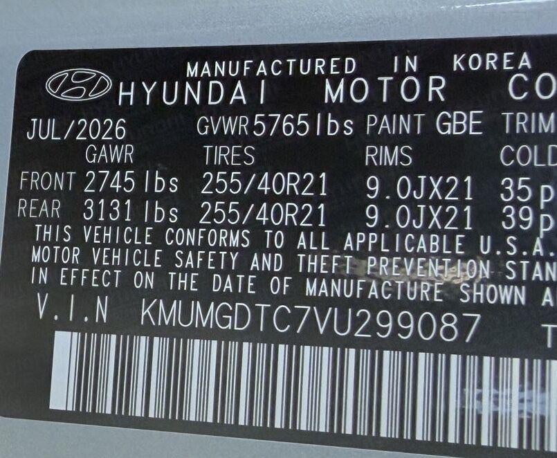 2027 Genesis GV70 3.5T PRESTIGE GRAPHITE