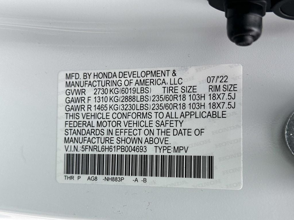 2023 Honda Odyssey EX-L