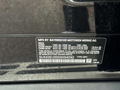 2025 BMW X5 xDrive50e