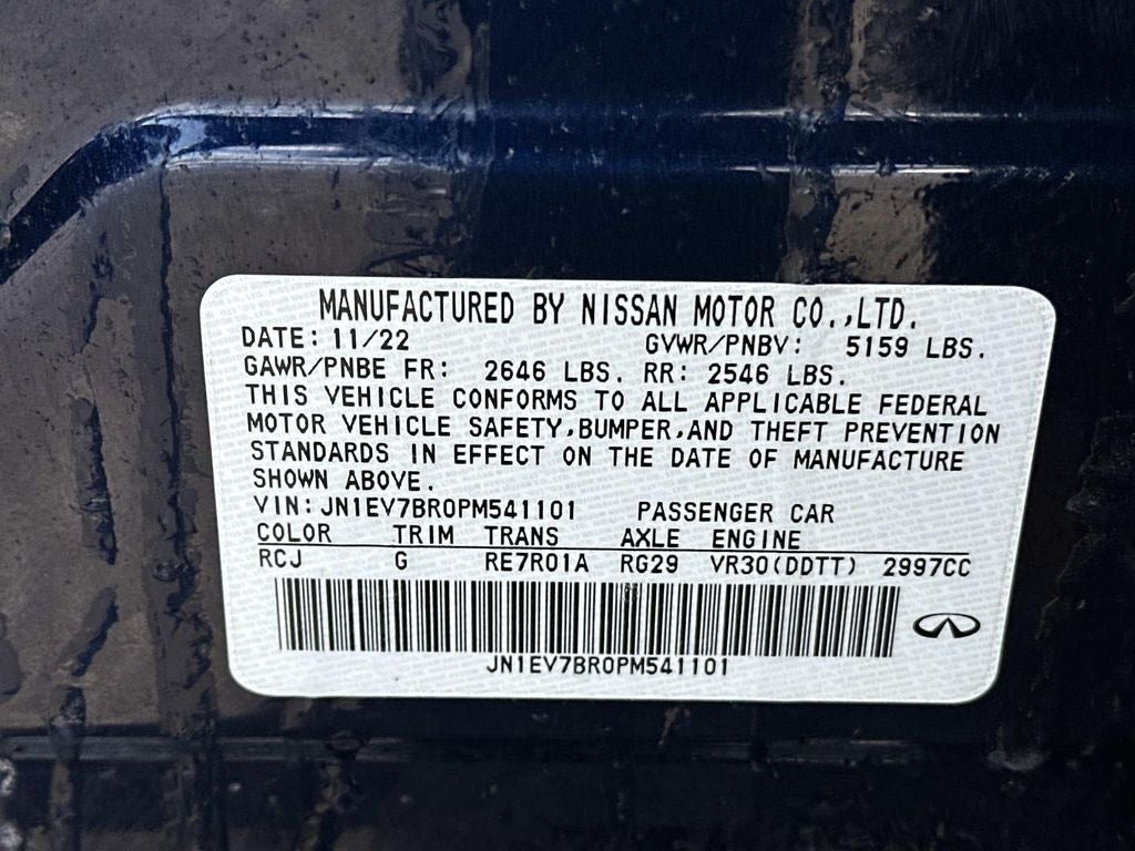 2023 INFINITI Q50 LUXE