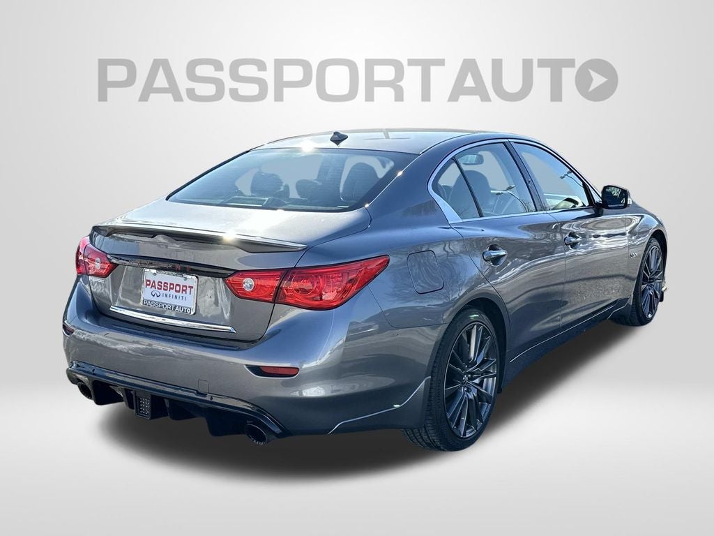 2016 INFINITI Q50 Red Sport 400