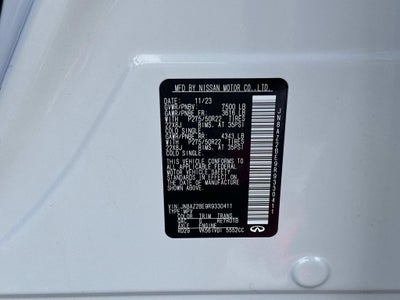 2024 INFINITI QX80 Sensory