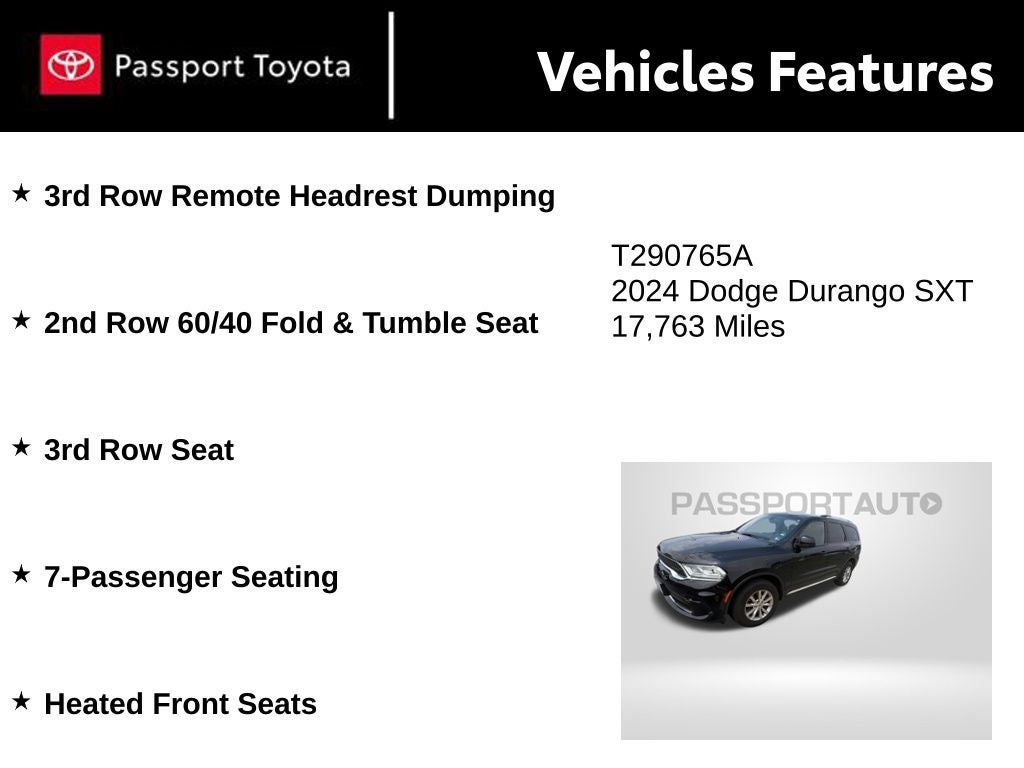 2024 Dodge Durango SXT