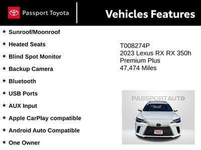 2023 Lexus RX 350h Premium