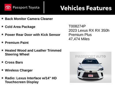 2023 Lexus RX 350h Premium