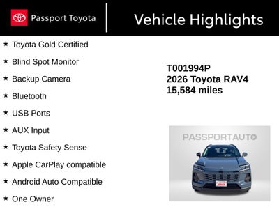 2026 Toyota RAV4 LE
