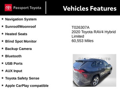 2020 Toyota RAV4 Hybrid Limited