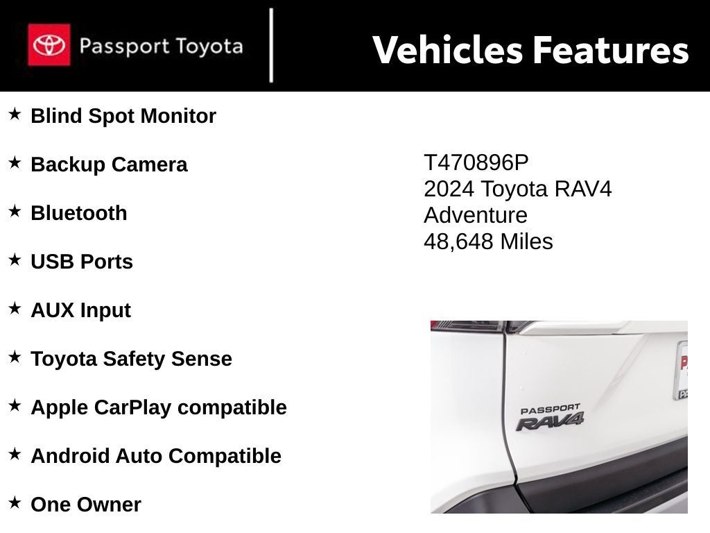 2024 Toyota RAV4 Adventure