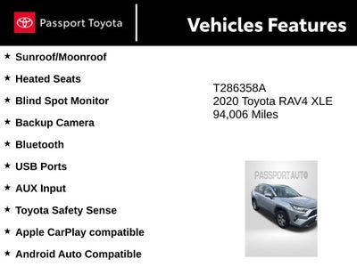 2020 Toyota RAV4 XLE