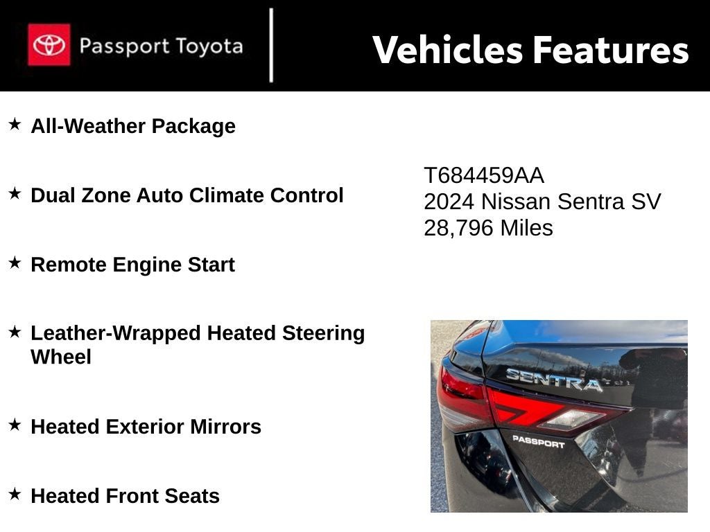 2024 Nissan Sentra SV