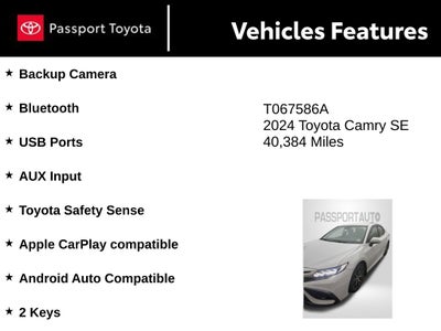 2024 Toyota Camry SE
