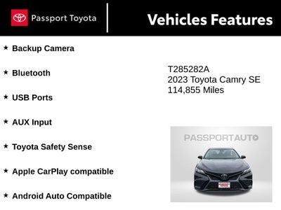 2023 Toyota Camry SE