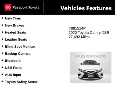 2020 Toyota Camry XSE