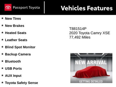 2020 Toyota Camry XSE
