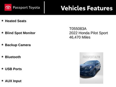 2022 Honda Pilot Sport