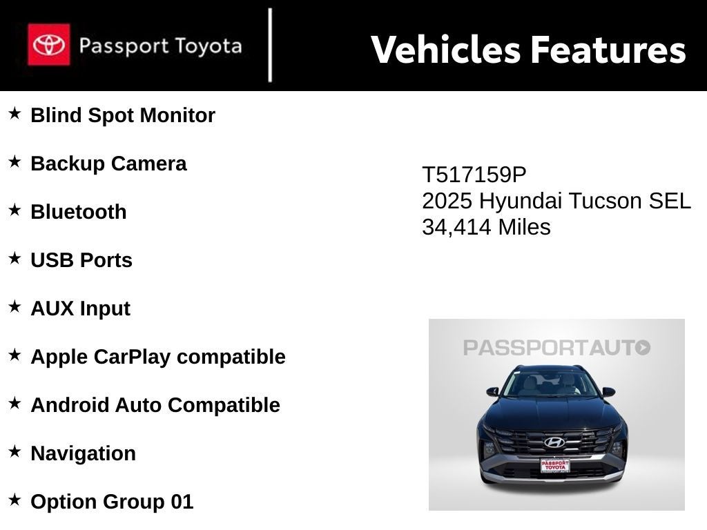 2025 Hyundai Tucson SEL
