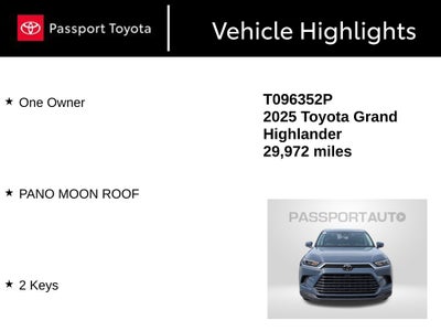 2025 Toyota Grand Highlander XLE