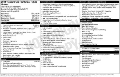 2024 Toyota Grand Highlander Hybrid Limited