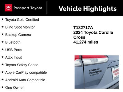 2024 Toyota Corolla Cross LE