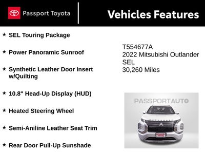 2022 Mitsubishi Outlander SEL