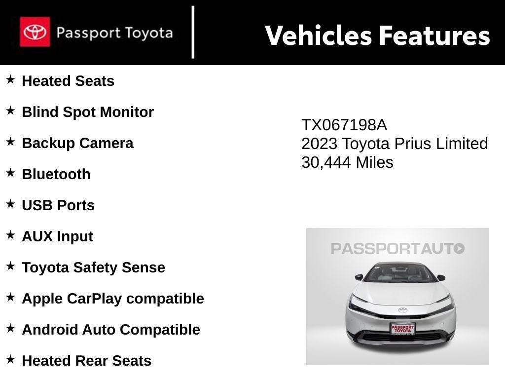 2023 Toyota Prius Limited