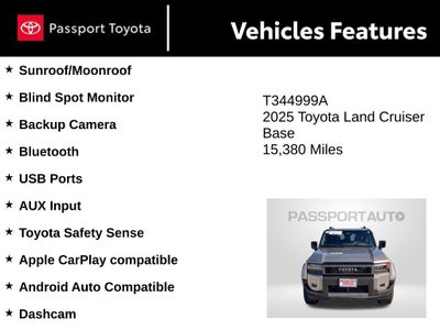 2025 Toyota Land Cruiser 4WD