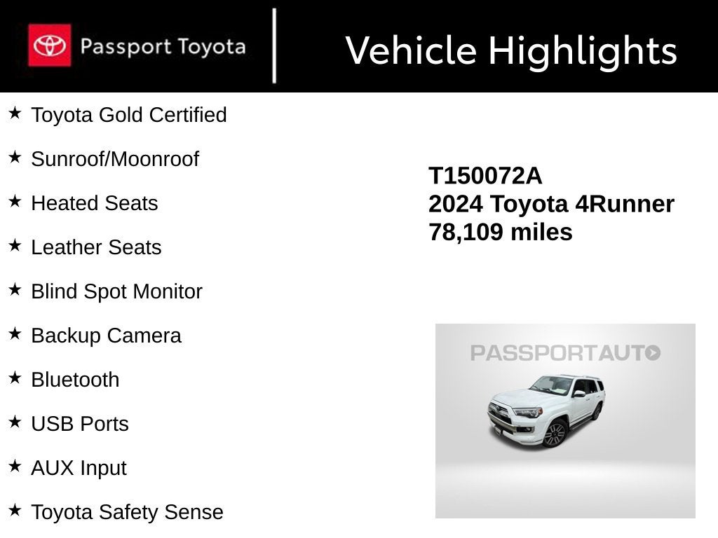 2024 Toyota 4Runner Limited