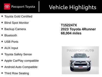 2023 Toyota 4Runner SR5