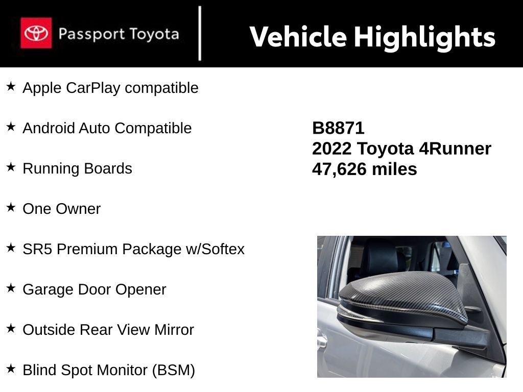 2022 Toyota 4Runner SR5 Premium