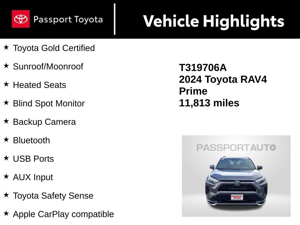 2024 Toyota RAV4 Prime SE