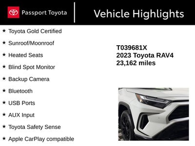 2023 Toyota RAV4 Hybrid XSE