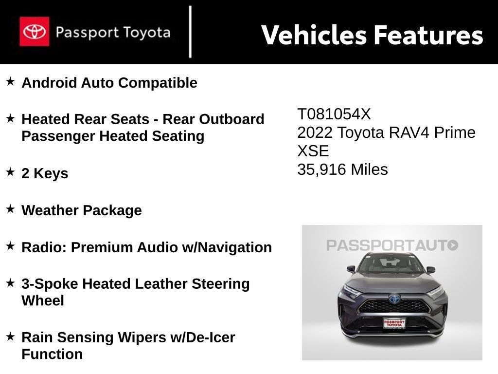 2022 Toyota RAV4 Prime XSE