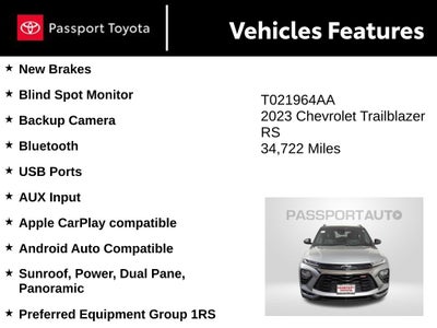 2023 Chevrolet TrailBlazer RS